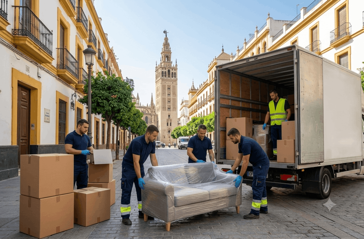 Mudanzas Sevilla: qué debe incluir un servicio profesional Mudanzas Sevilla